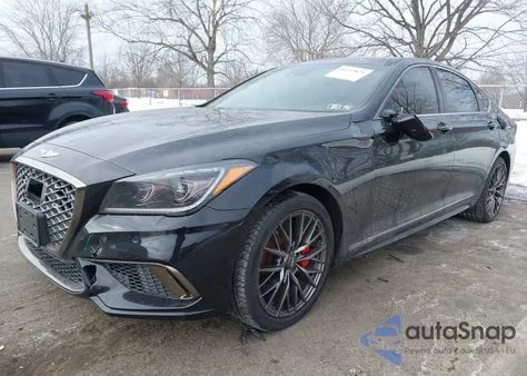 2020 Genesis G80 3.3T Sport Awd from USA, damaged, VIN KMTFN4JB1LU331753